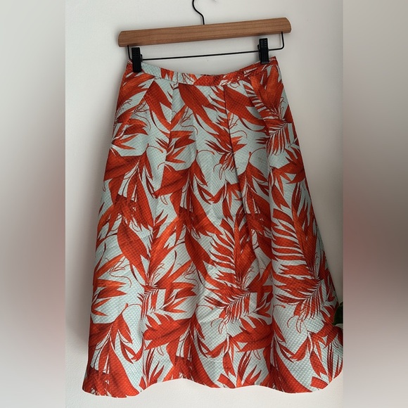 Dresses & Skirts - H&M Tropical Orange and White Women's Skirt